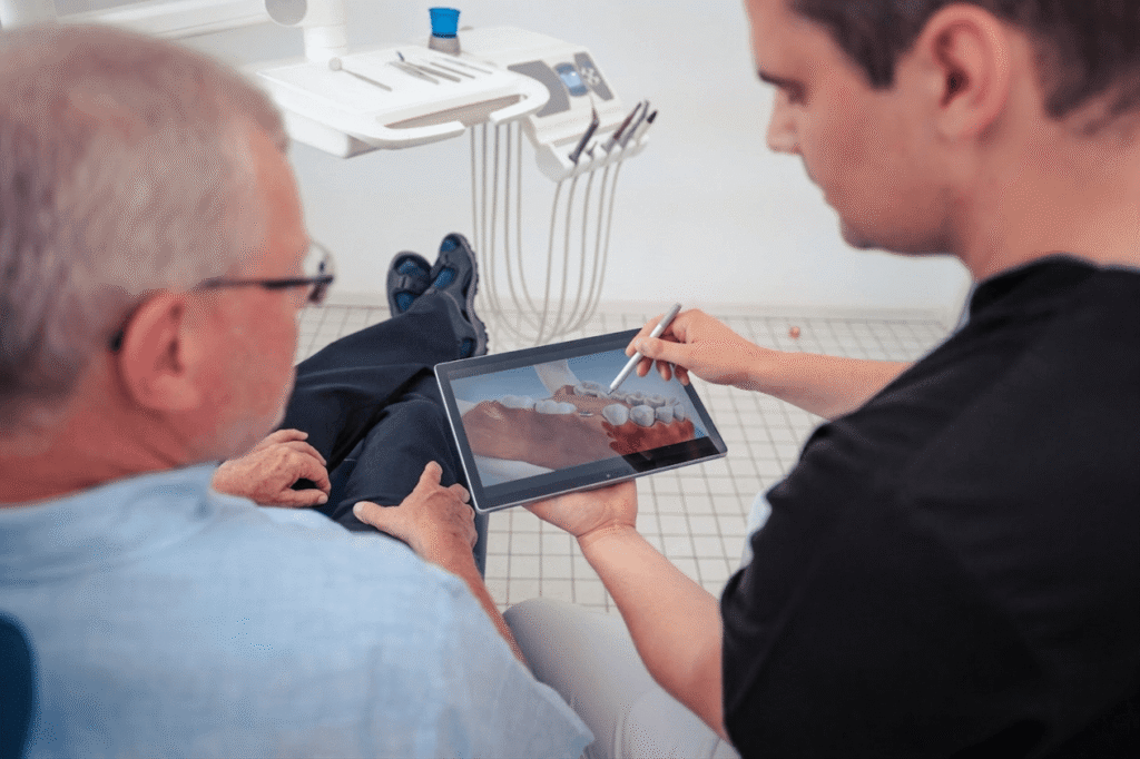 Sofortimplantation: Zahn entfernen und Implantat in einer Sitzung